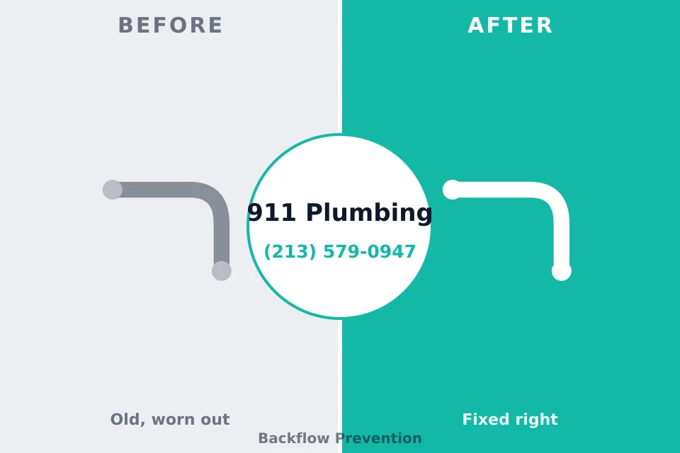 Before and after: plumbing company Marshall, MI